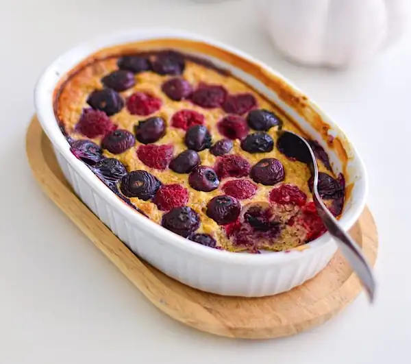Easy High-Protein Banana Oat Pudding