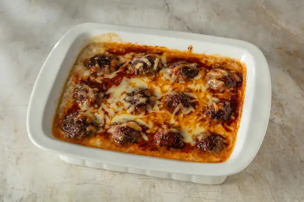 Meatball-filled Hünkar Beğendi
