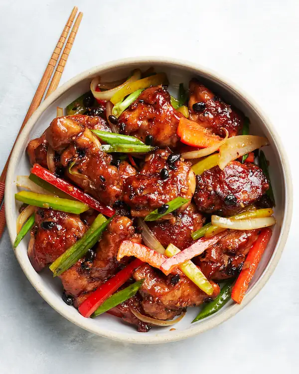 Chicken with Black Bean Sauce recipe