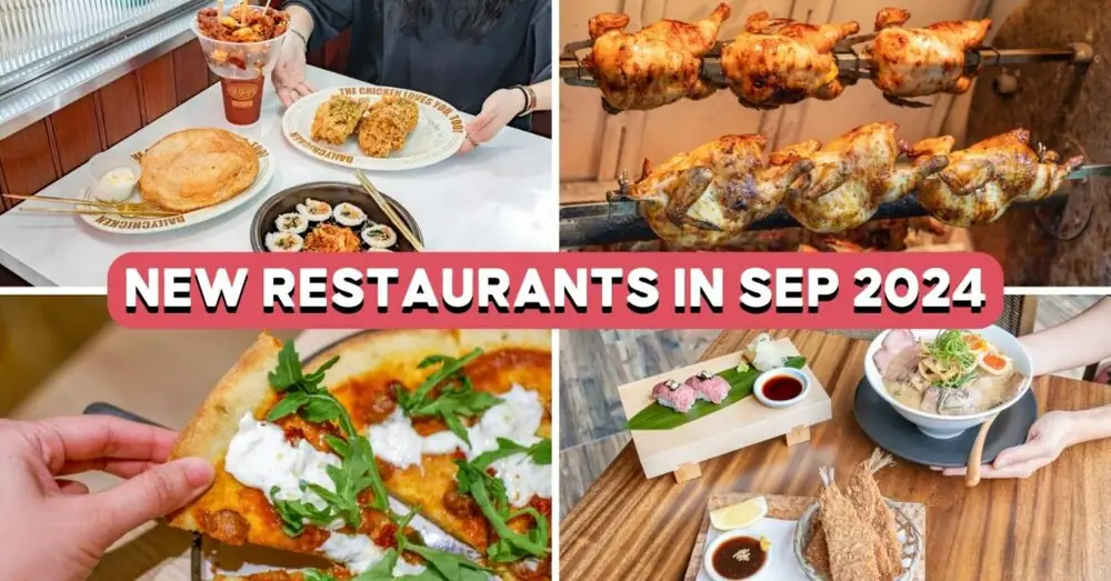 15 New Restaurants In Singapore In September 2024—Michelin-Approved Ramen, Fried Pizza And More