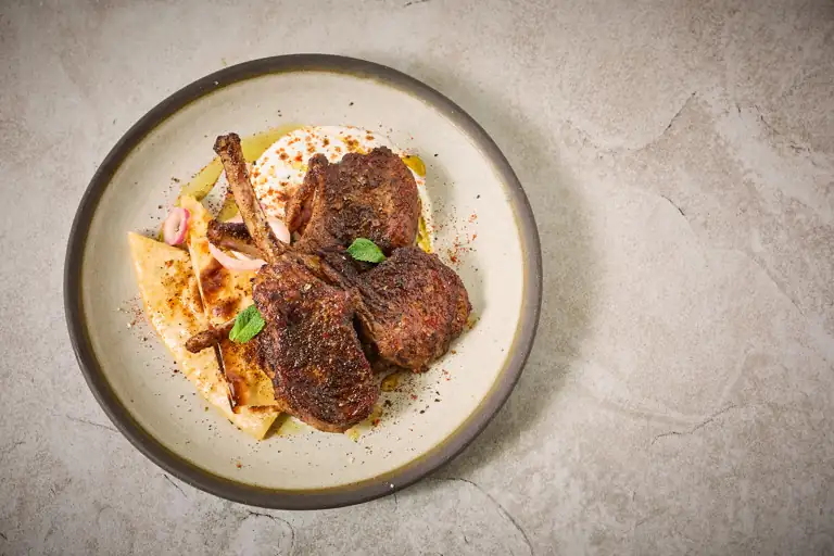 Coffee And Cocoa Lamb Cutlets Recipe
