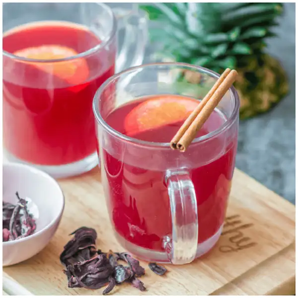 Hot Sorrel Tea (Caribbean Style)