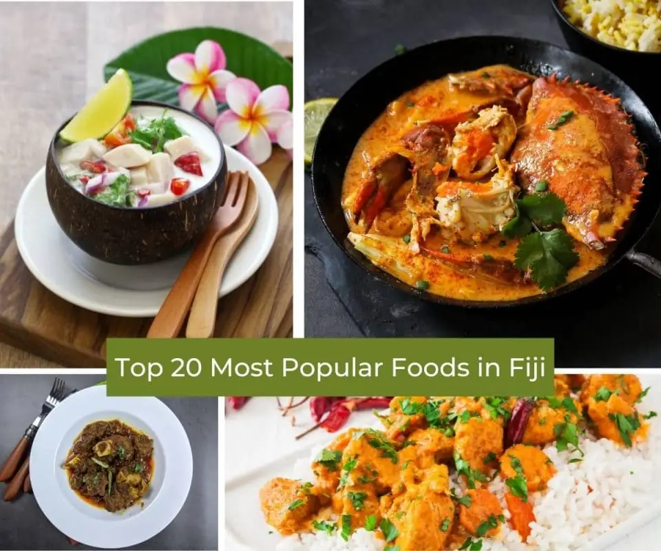 Los 20 alimentos más populares de Fiyi