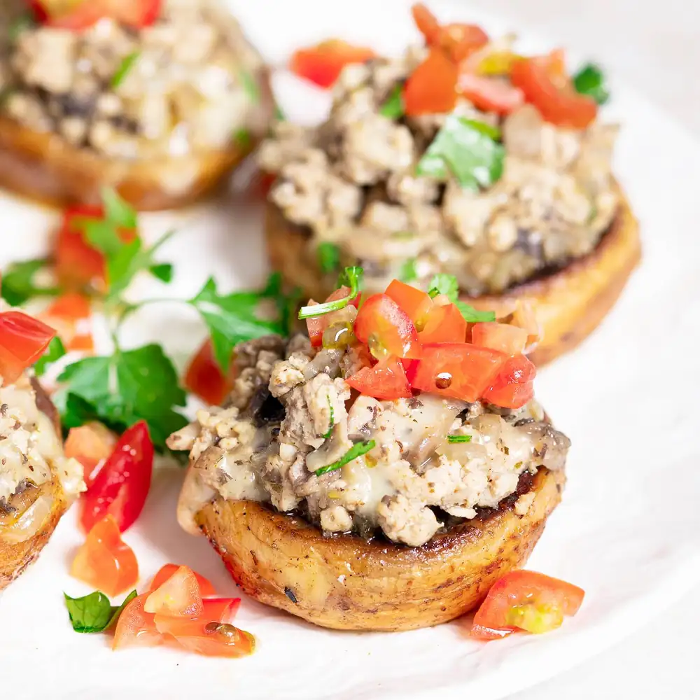 Stuffed mushrooms