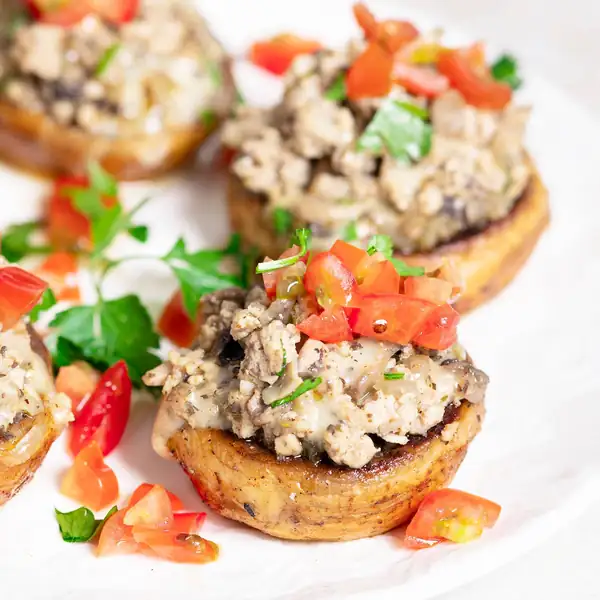 Stuffed mushrooms