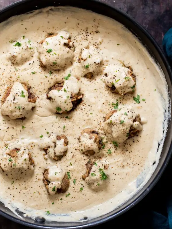 Vegan Swedish Meatballs