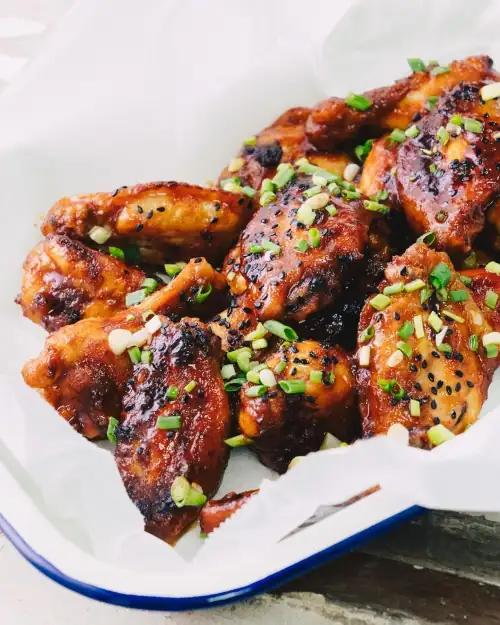 Sticky Asian Hot Wings
