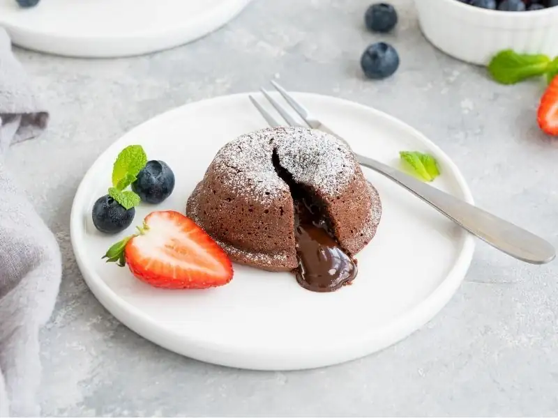 Recetas deliciosas: Receta de soufflé de chocolate con leche