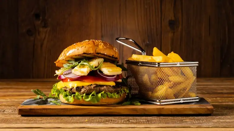 Top Your Next Burger With A Slice Of Cheese That's Also Perfect For Grilling