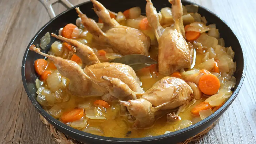 Pickled quail
