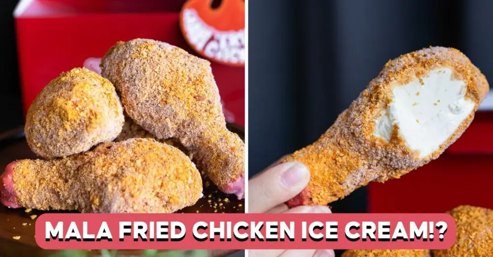Swensen's Has Mala Fried Chicken Ice Cream