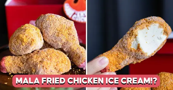 Swensen's Has Mala Fried Chicken Ice Cream