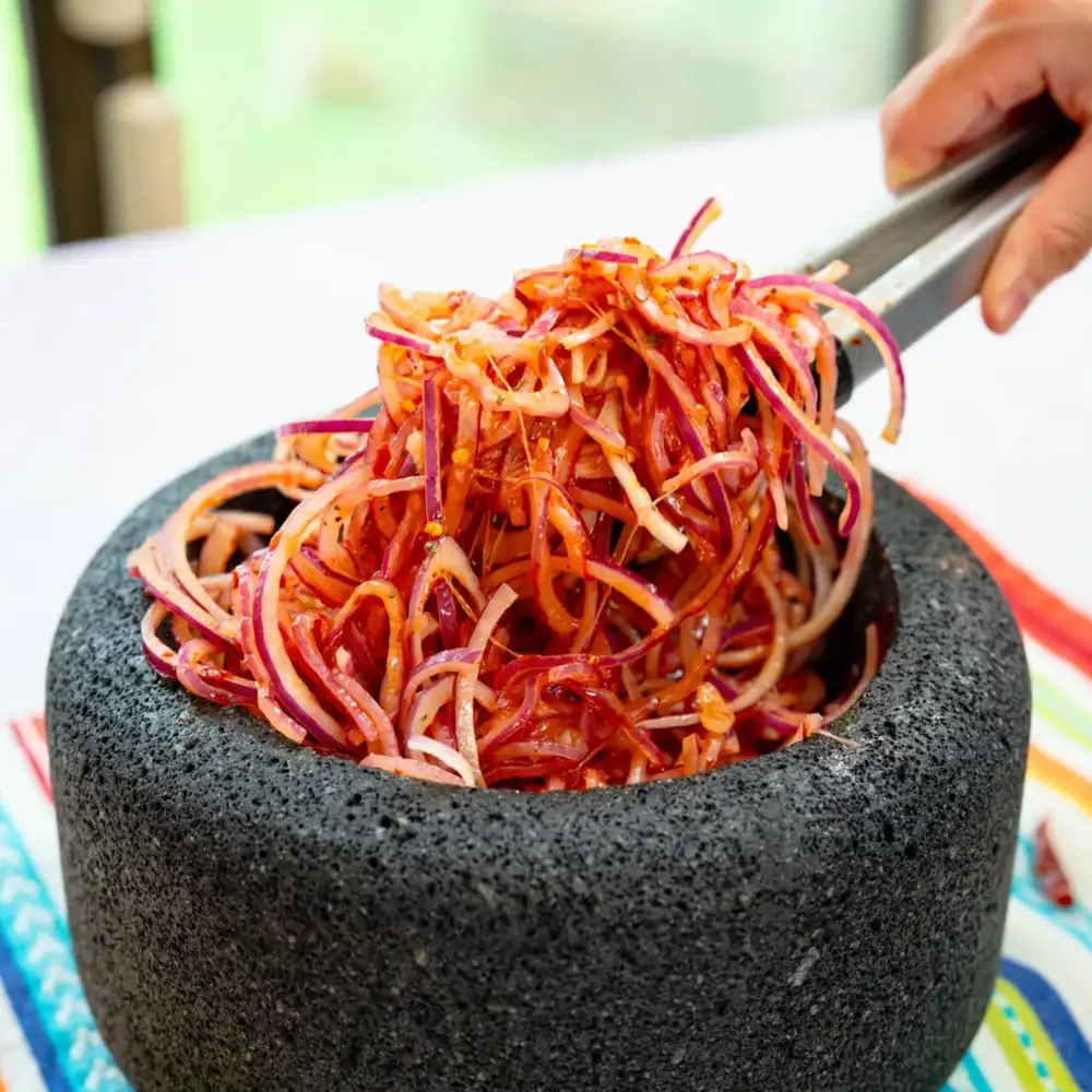 Salsa Macha Onions