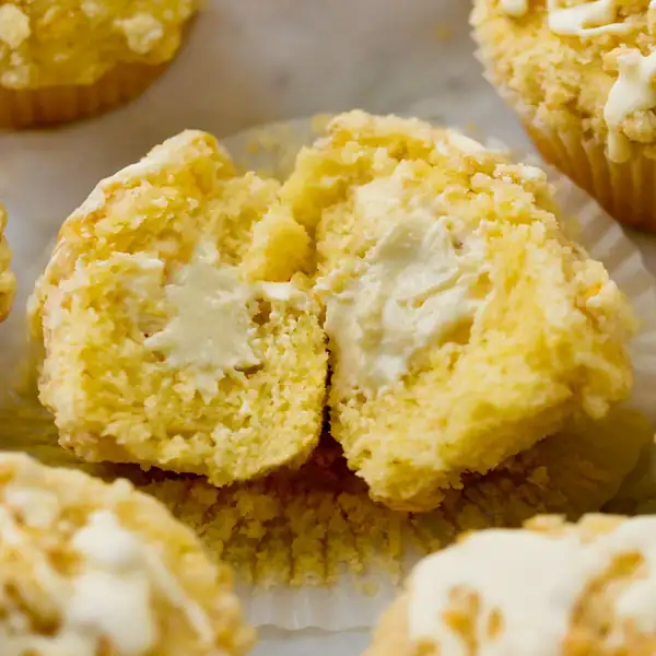 Lemon Cream Cheese Muffins