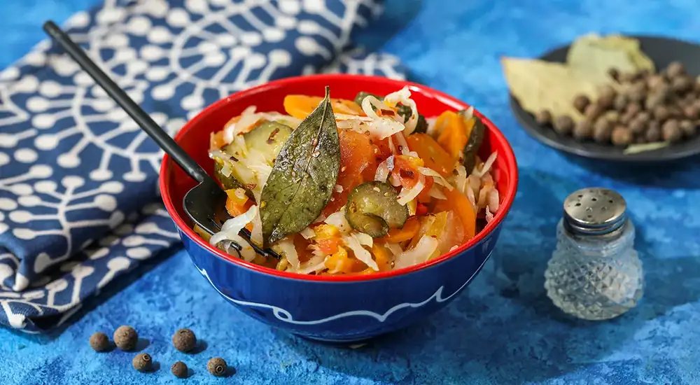 Ensalada de cazador para el invierno