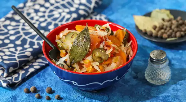 Ensalada de cazador para el invierno