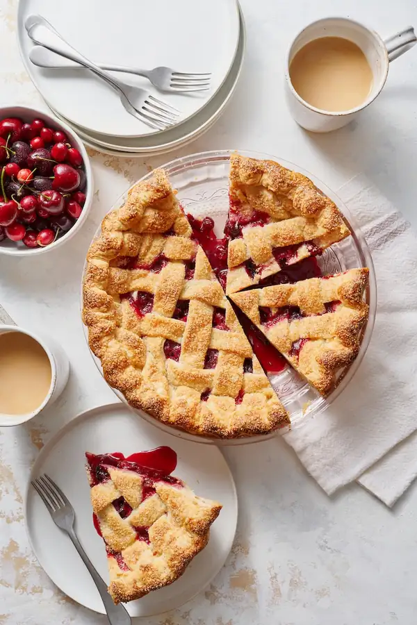 Cranberry Cherry Pie