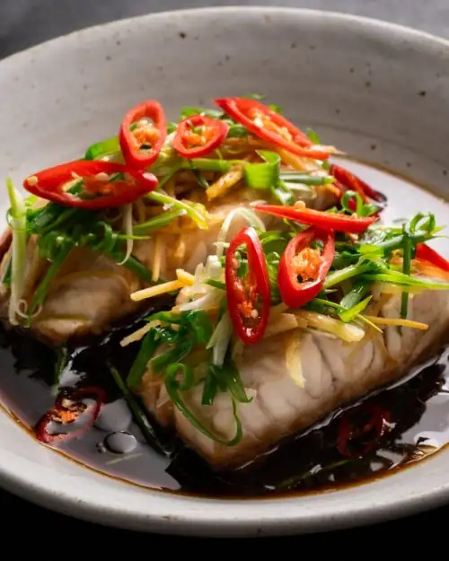 Steamed Soy and Ginger Fish