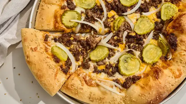 Loaded Cheeseburger Pizza Recipe
