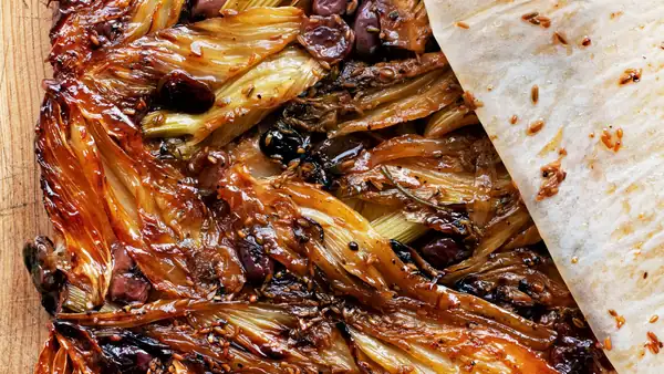 This savory tarte tatin by Ottolenghi looks chic, but is surprisingly simple