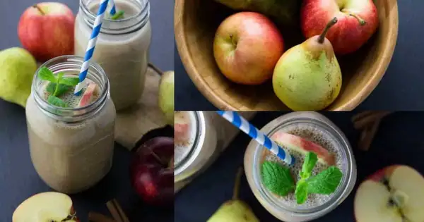 How to make Apple Pear Smoothie Recipe