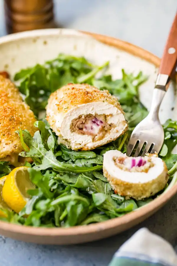 Chicken Rollatini with Prosciutto and Cheese