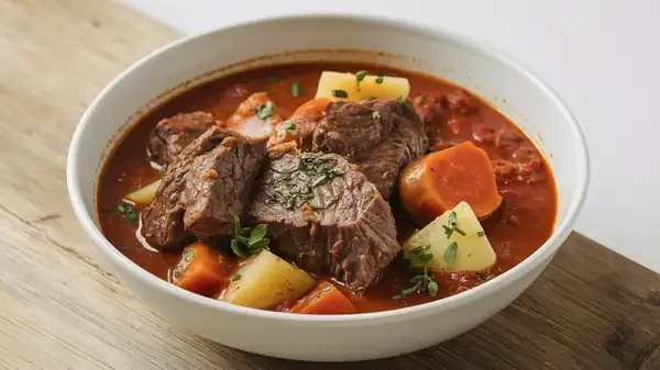 The Cutting Mistake That's Giving Your Stew The Worst Texture