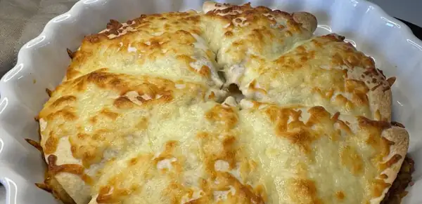 A delicious oven-baked lunch, ready in less than an hour