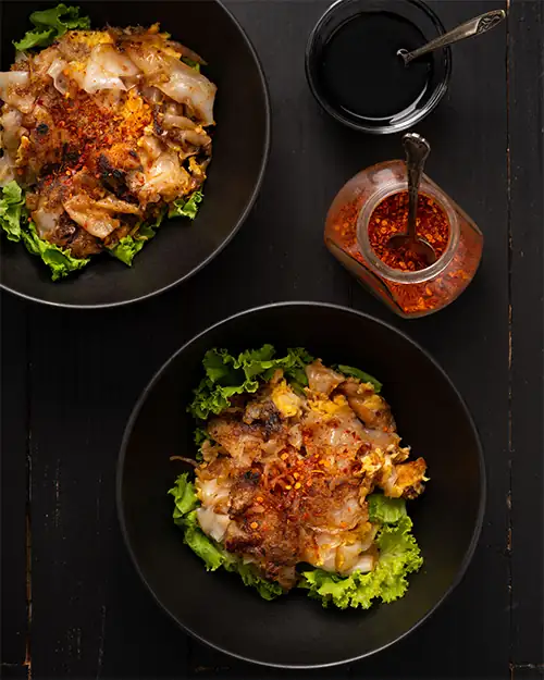 Thai Chicken and Egg Noodles (Guay Tiew Khua Gai)