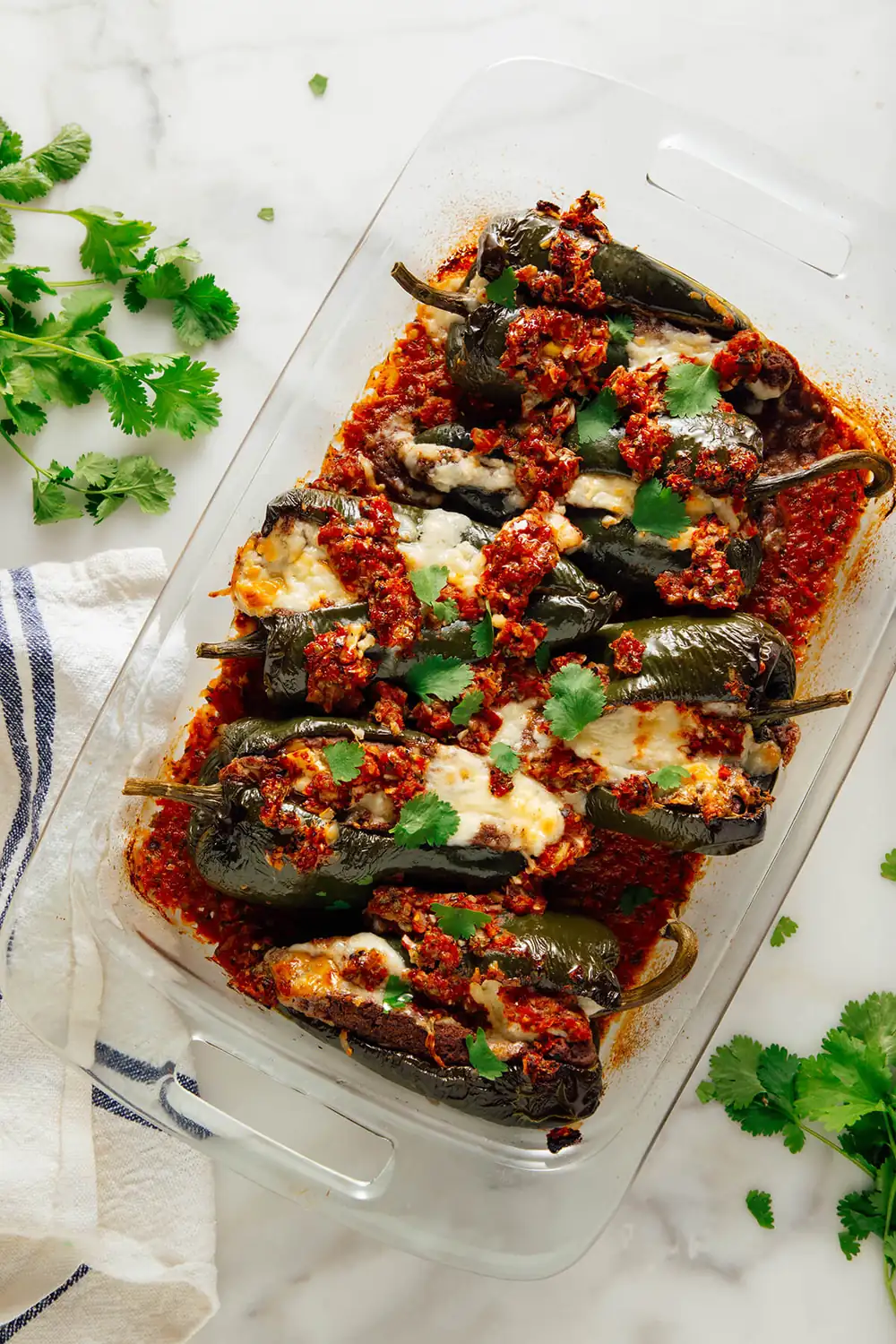 Stuffed Poblano Peppers