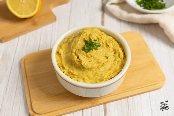 Brazilian Vatapá. Traditional homemade recipe from Brazil