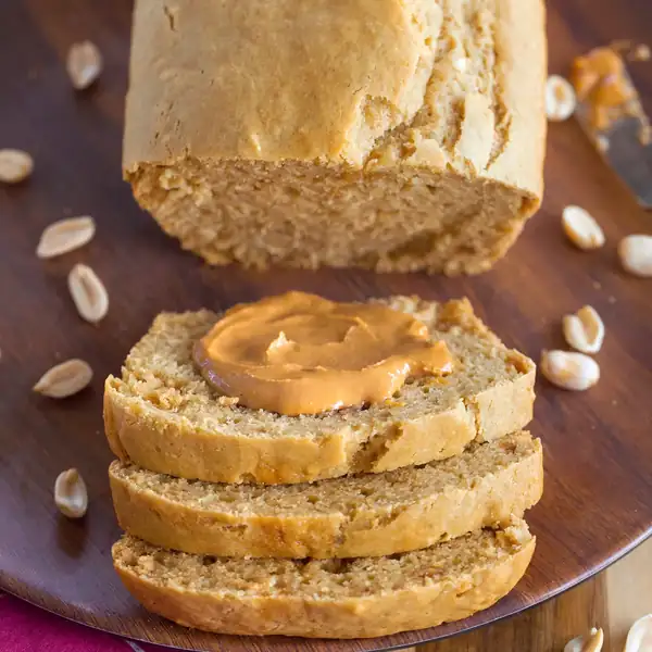 Receta de pan de mantequilla de cacahuete