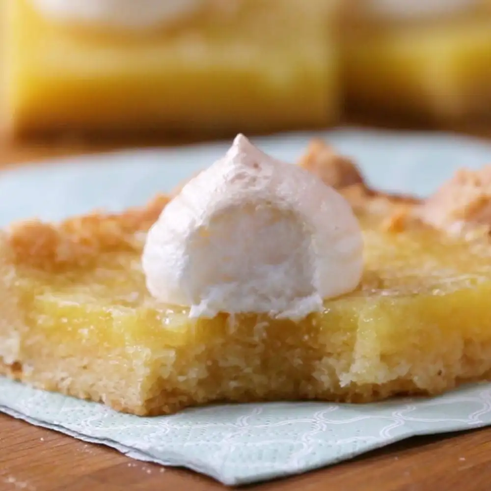 Lemon Meringue Bars Recipe