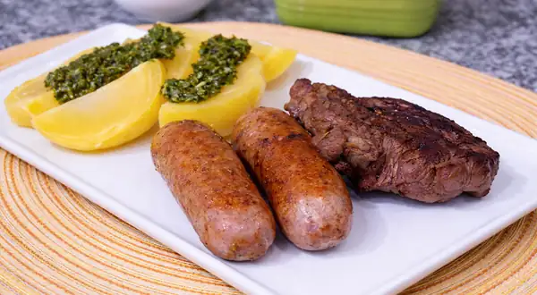 Homemade barbecue