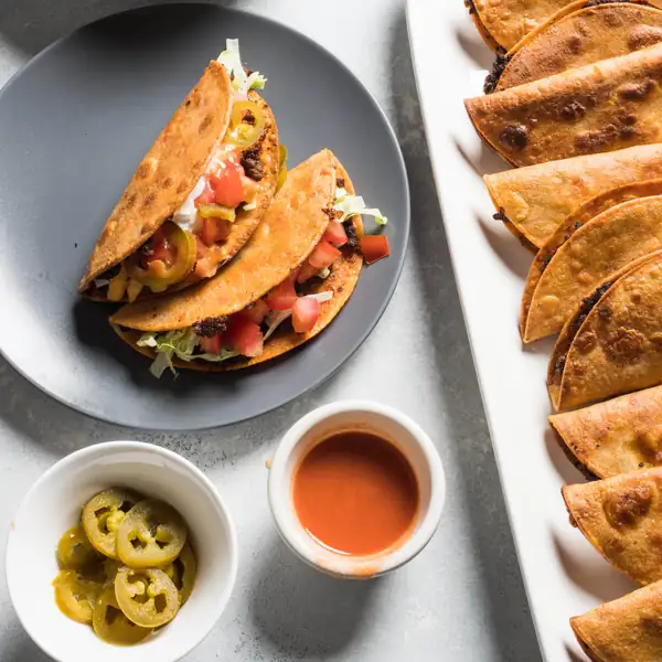 Tacos crujientes (Tacos dorados)
