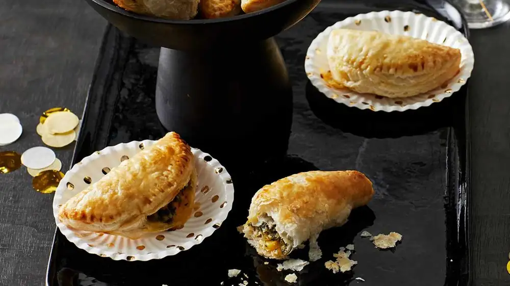 Spinach and cheese pastries for Thermomix®