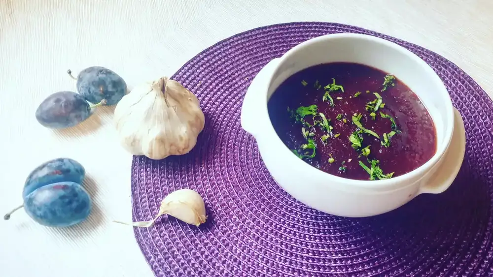 Georgian plum sauce Tkemali