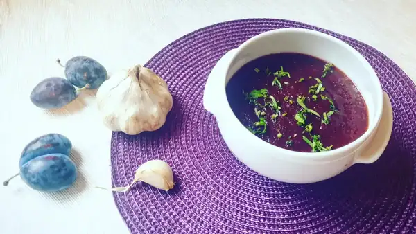 Georgian plum sauce Tkemali