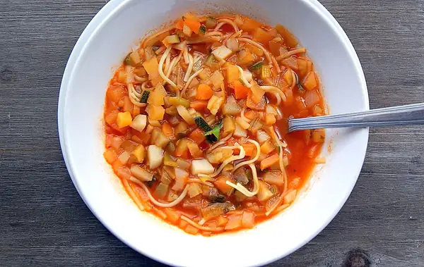 Moroccan Diced Vegetable Soup