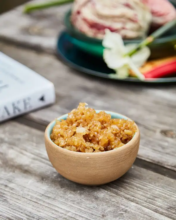 Receta de mermelada de hinojo con vinagre balsámico blanco