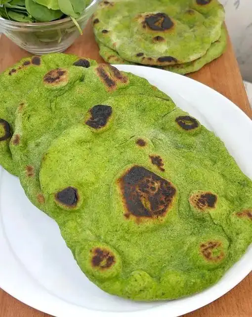Focaccia de espinacas 🥬