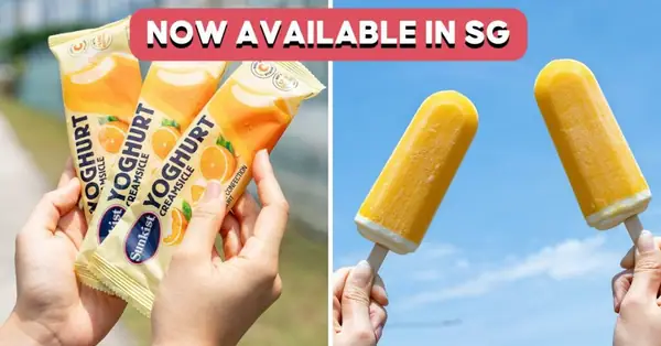 Sunkist’s New Yoghurt Creamsicle Is A Guilt-Free Take On Your Fave Childhood Popsicle