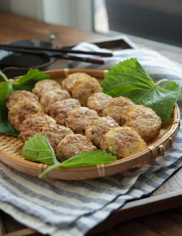 Wanja-jeon (Korean Meat Tofu Patties)