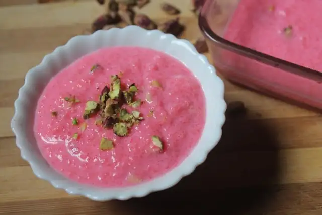 Rose Phirni Recipe