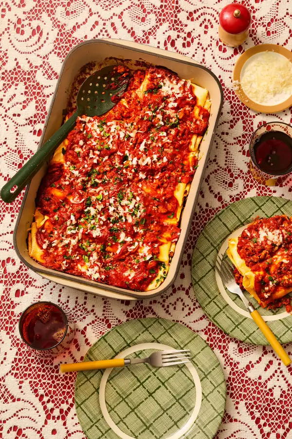 ¿El secreto para los mejores manicotti caseros? ¡Olvídate de las conchas!