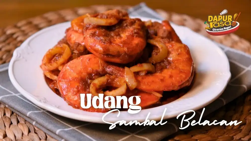 Spicy, Fragrant & Full of Flavor. This Sambal Belacan Shrimp is Really Solid!
