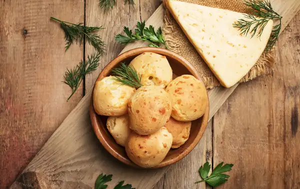 Receta de pan de queso, presentada por anna giulia zucco
