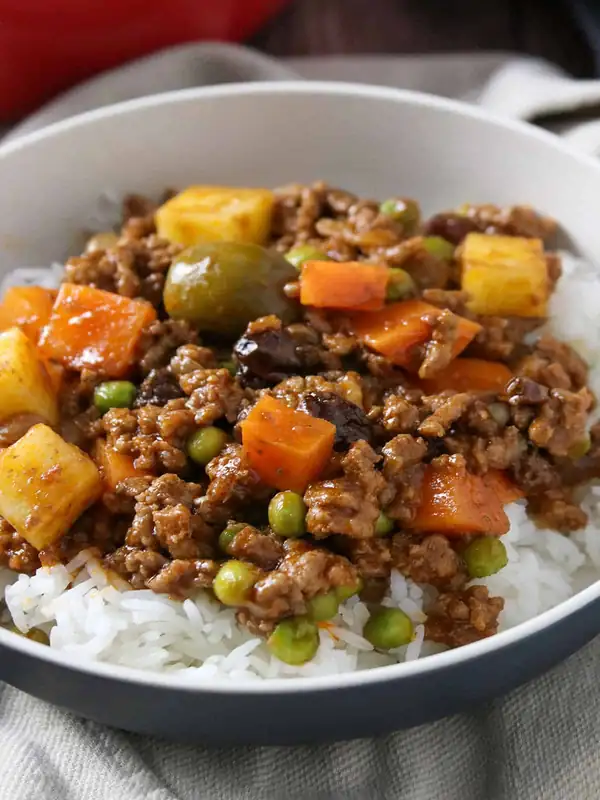 Filipino-style Picadillo with Potatoes