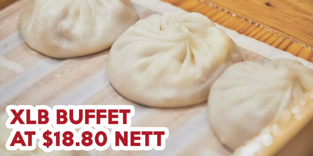 Cena buffet libre de Xiao Long Bao por $21.80 netos en el restaurante Master Wang de Woodlands