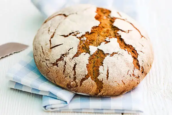 Homemade sourdough bread